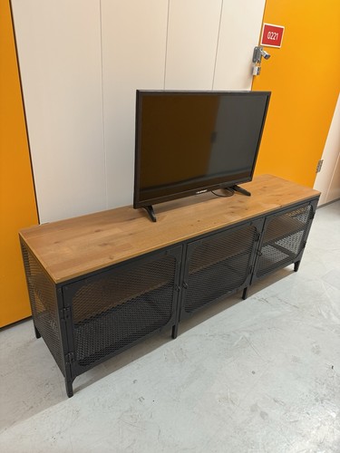 Ikea black stand tv bench - black,