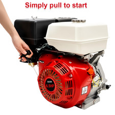 4-Stroke 6.5HP 196CC Petrol Gas Gasoline Engine Replacement Honda GX160 GX200 UK