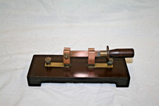 Vintage Knife Switch SPST on Tufnol Base