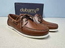 Dubarry of Ireland Men's Port Deck Shoes, Brown, 3735-02, New w Tags