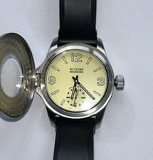 Glycine Incursor Half-Hunter Cream Face - Black Strap - Limited Edition