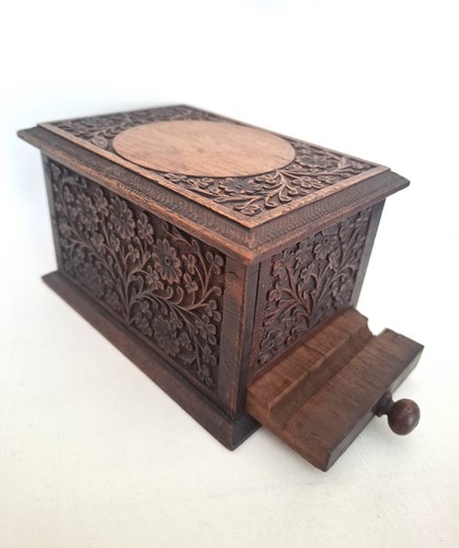 Vintage carved wooden - vintage,