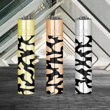 Clipper Metal LIGHTER CAMOUFLAGE - Gift Case FANCY TOP Gas Refillable X 1