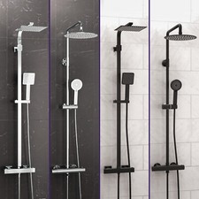 Exposed thermostatic shower - thermostatic,