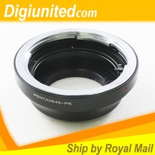 Pentax 645 PK645 lens to Pentax K PK mount adapter K10D K200D K-7 K-x K-r K-5