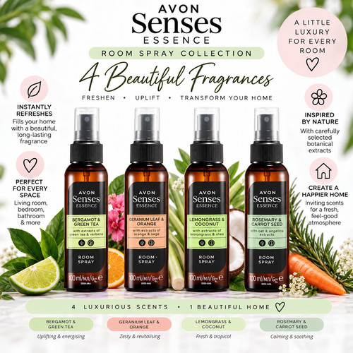 Avon senses essence - avon, spray