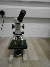Philip Harris Compound Microscope Monocular Viewer Used