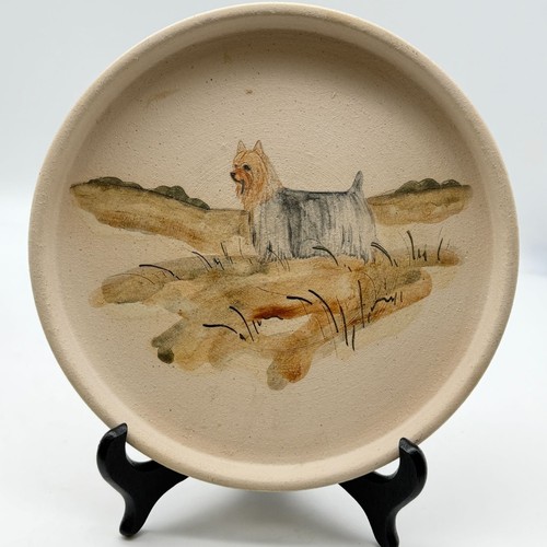Oak hill pottery silky terrier - pottery,