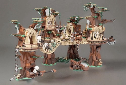 New 10236 star wars - star, ewok