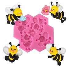 Bee silicone mould for - bee,