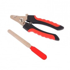 NEW! Professional Dog Pet Nail Grooming Clippers Safety Guard with Nail File