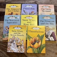 8 Vintage Ladybird Books-Children's Classic Story Bundle Series 606D