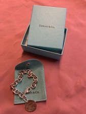Tiffany & Co. Sterling Silver Bracelet. In Original Packaging with Pouch & Box