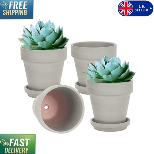 Elegant 15cm gray terracotta - elegant,