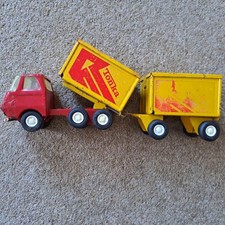 Tonka Toys No 55312/55321 - Rare Vintage Truck & Trailer set