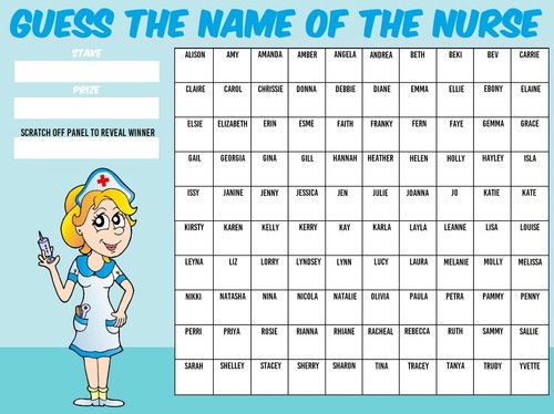 Guess the name nurse - the,