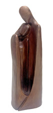 Gerd Lovold "Close" Sculpture, Cold Cast Resin Bronze Limited Edition, 28cm