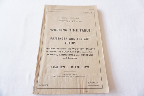 1971 western region railway - 1971,