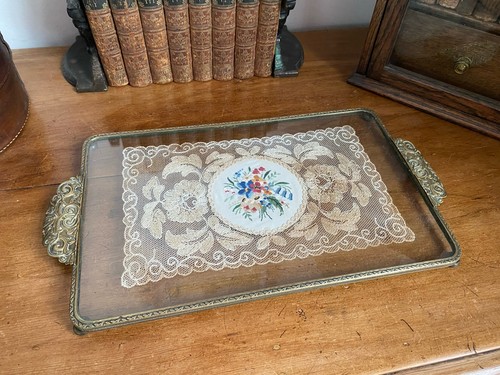 Vintage petit point dresser - vintage,
