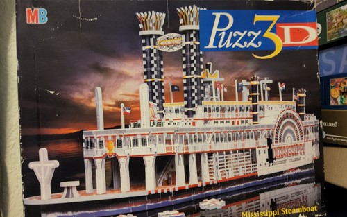 Puzz mississippi steamboat - puzz-3d,
