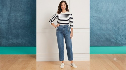 Talbots sailor jean - talbots, 16