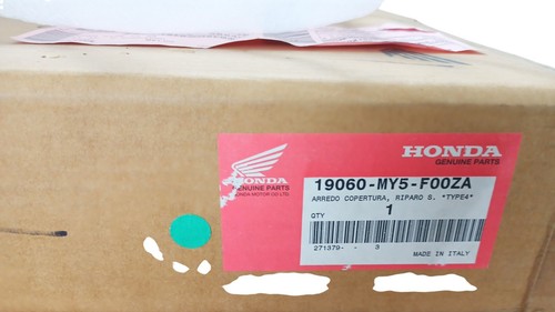 Left radiator scoop honda - left,