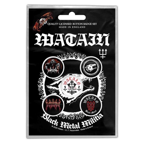 Watain black metal militia - black,