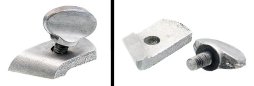 Orig left cap iron screw - cap, type