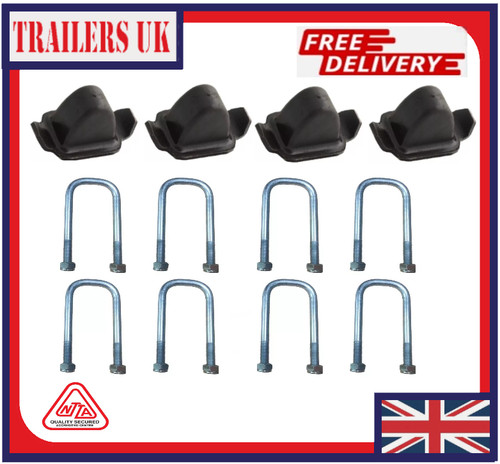 Single leaf spring axle - single,