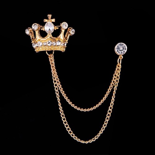 Royal gold crown shirt - gold, wedding