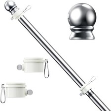 5 FT Flag Pole for Kit, Tangle