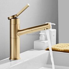 Brushed Gold Bathroom Basin
