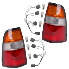 2x Rear Lights Isuzu TF / Vauxhall Brava lamp tail PAIR +loom+bulbs Pickup truck