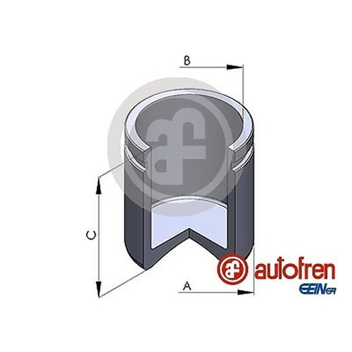 Piston brake caliper - piston,