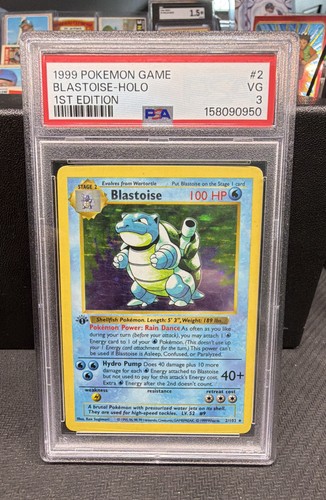 Blastoise 102 base set - 2/102,