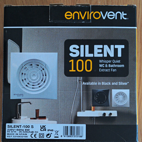 Envirovent silent 100s - envirovent,
