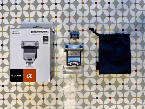 Sony flash hvl f20s boxed - -,