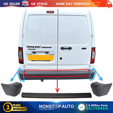 3X Rear Bumper Centre and Corner Set For FORD Transit Tourneo Connect 2002-2013