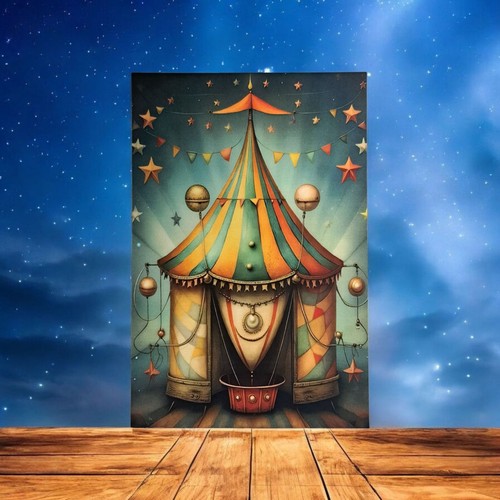 Vintage style circus tent - vintage,