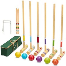 Six Player Croquet Set with
