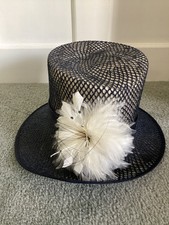 Ladies Windsmoor Navy Blue Hat, Ideal For Wedding / Races, Excellent Condition