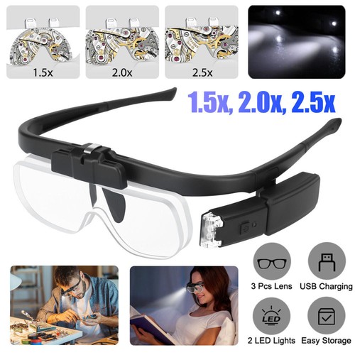Jeweler watchmaker with - with, led