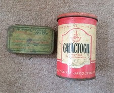 Two old french - two, tins