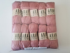 10 X 100g SIRDAR ARAN with 20%
