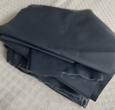 6 x  Remnants Navy Blue Leather Pieces
