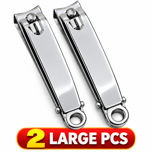 Large nail clippers stainless - large,