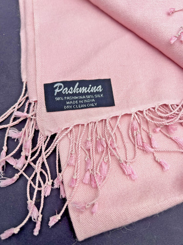 Pashmina womens baby pink - pashmina,