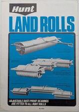 Original Hunt Land Rolls Single Sheet Brochure, c 1975