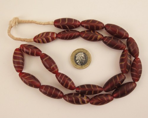 African trade beads venetian - beads.,