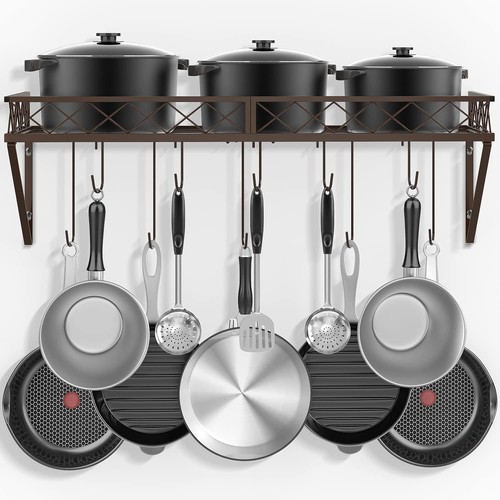 Wall mount pot pan - mount,